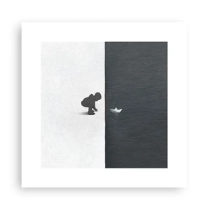 Affiche - Poster - Grande expédition - 30x30 cm