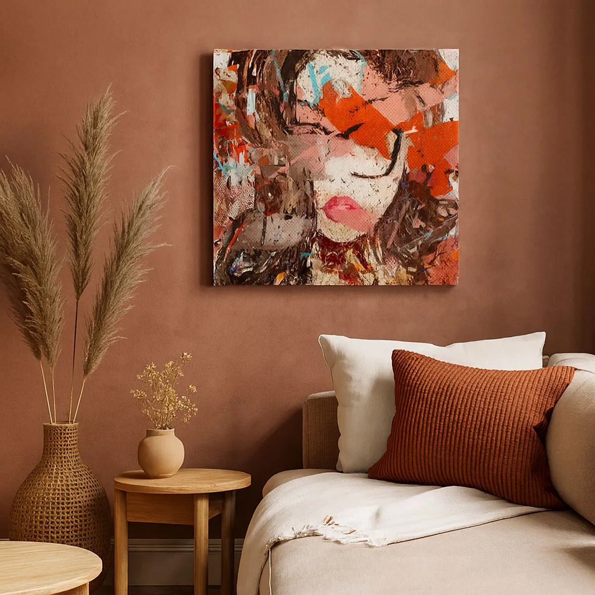 Impression sur toile - Image sur toile - Personne ne sait ce que tu es vraiment - 30x30 cm