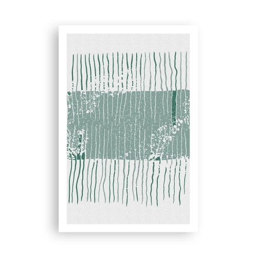 Affiche - Poster - Abstraction de la mer - 61x91 cm