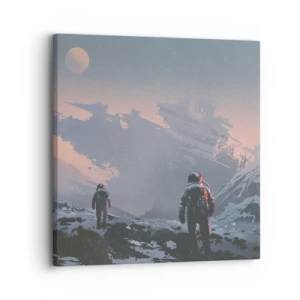 Impression sur toile - Image sur toile - Sous une étoile inconnue - 30x30 cm