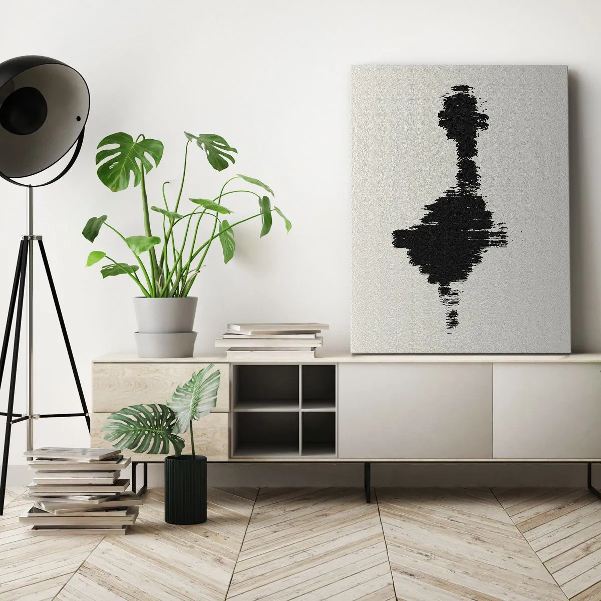 Impression sur toile - Image sur toile - Vibrations de l'imagination - 45x80 cm