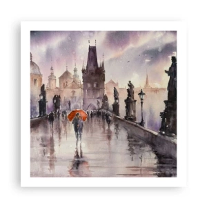 Affiche - Poster - Les gens ne changent pas - 60x60 cm