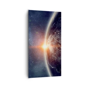 Impression sur toile - Image sur toile - Dans une nouvelle perspective - 65x120 cm