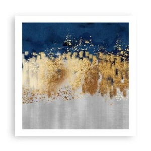 Affiche - Poster - Une composition moderne et pétillante - 60x60 cm