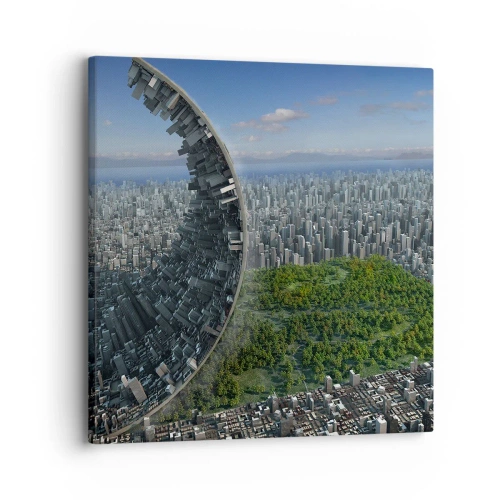 Impression sur toile - Image sur toile - La nature est éternelle - 30x30 cm