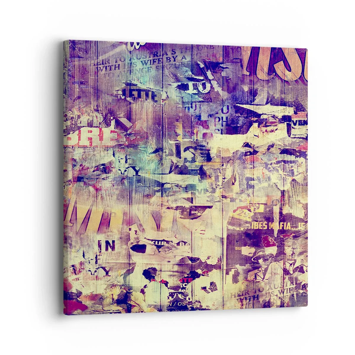 Impression sur toile - Image sur toile - Et c'est tout ce qu'il y a à faire - 40x40 cm