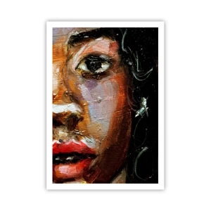 Affiche - Poster - Noir et brillant - 70x100 cm