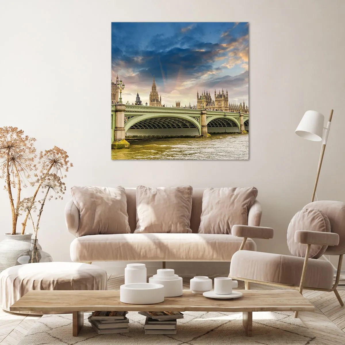 Impression sur toile - Image sur toile - Le temps s'est arrêté dans l'Empire - 60x60 cm