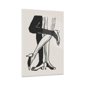 Impression sur verre - Image sur verre - Attribut féminin - 70x100 cm