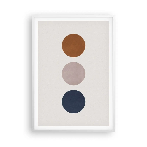 Affiche dans un cadre blanc - Poster - Symbole d'excellence - 70x100 cm