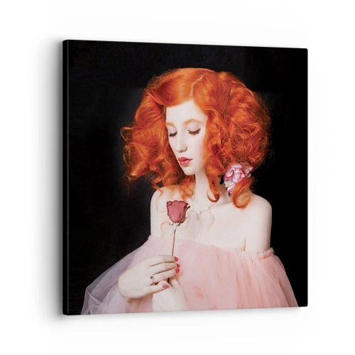 Impression sur toile - Image sur toile - De style baroque - 30x30 cm