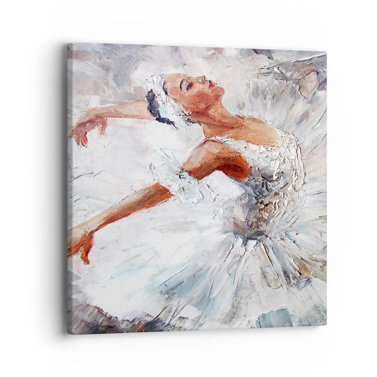 Impression sur toile - Image sur toile - Délicat et léger comme du tulle - 40x40 cm