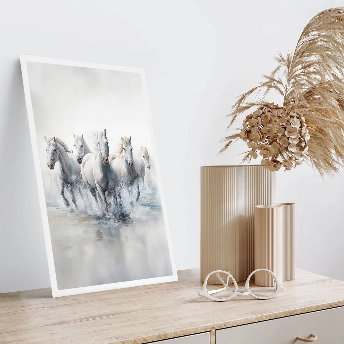 Affiche - Poster - Magie blanche - 70x100 cm