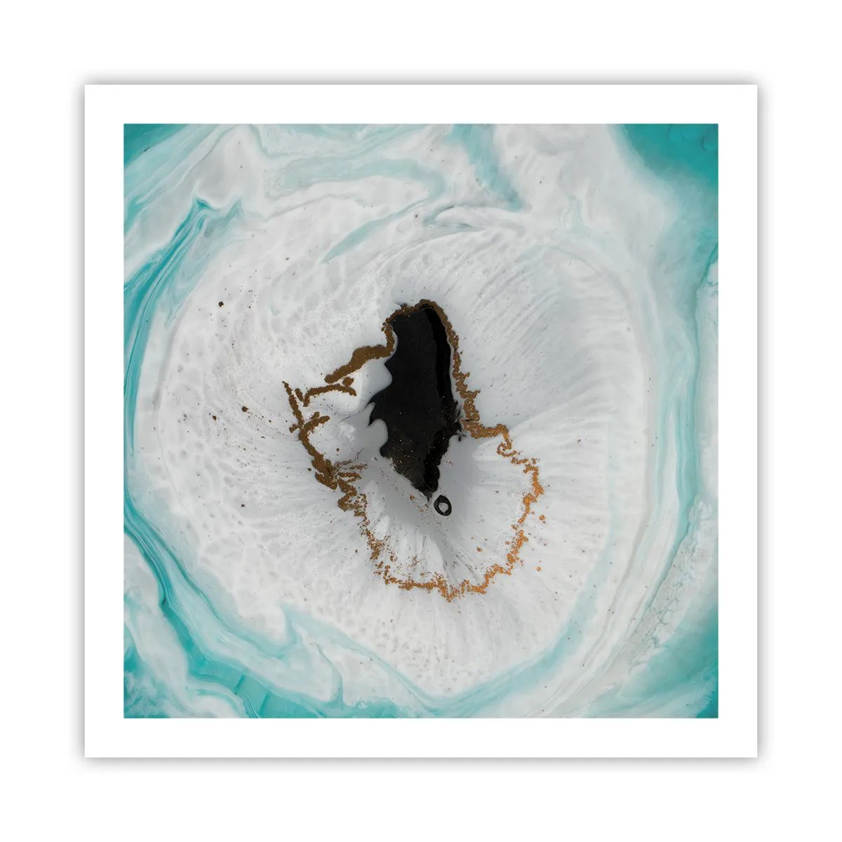 Affiche - Poster - Pénétrer à l'intérieur - 60x60 cm