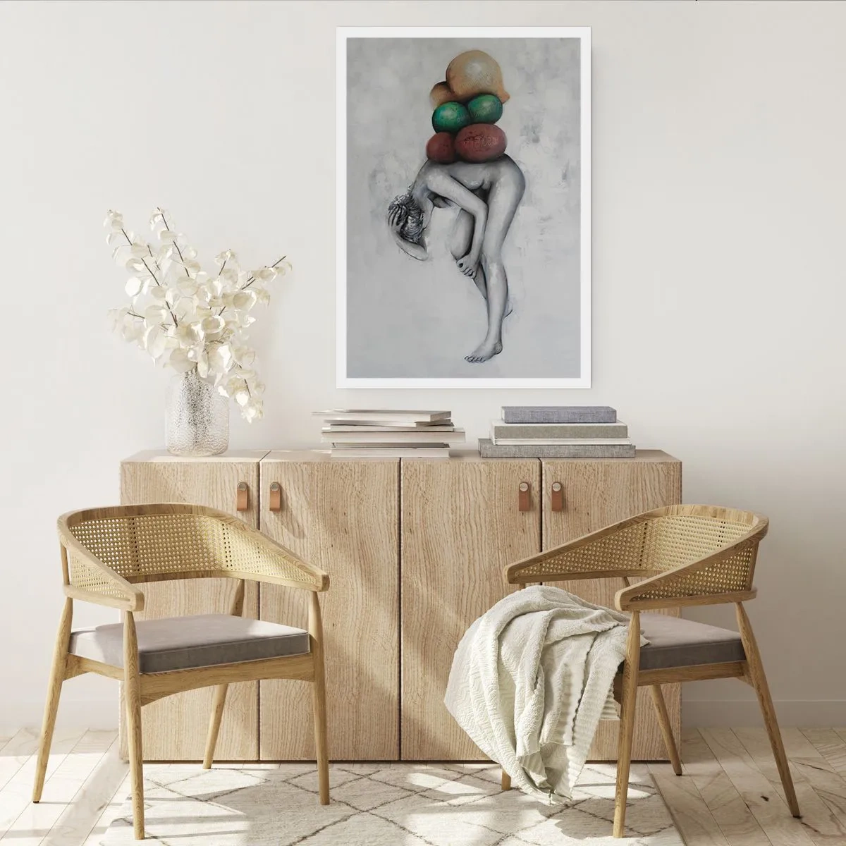 Affiche - Poster - Le fardeau de la vie - 40x50 cm