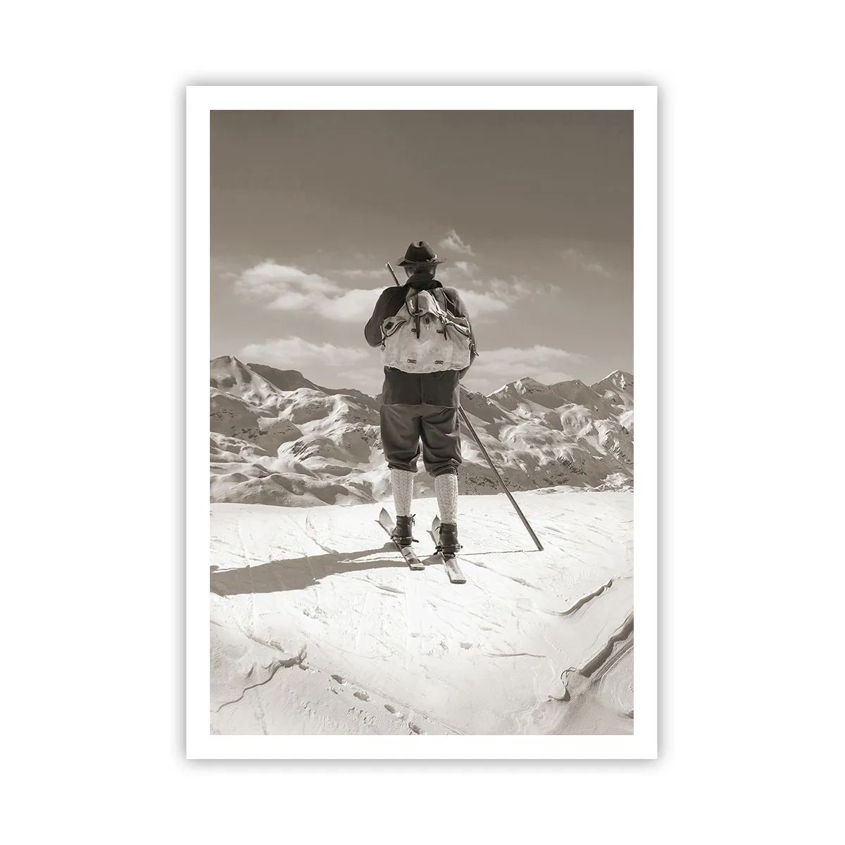 Affiche - Poster - Toutes les mêmes ces montagnes - 70x100 cm