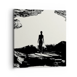 Impression sur toile - Image sur toile - Nouveau look - 70x70 cm