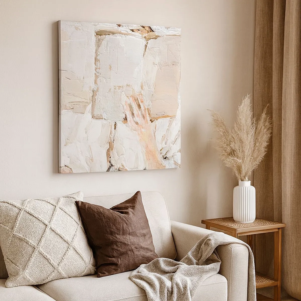 Impression sur toile - Image sur toile - Dans un autre monde - 30x30 cm