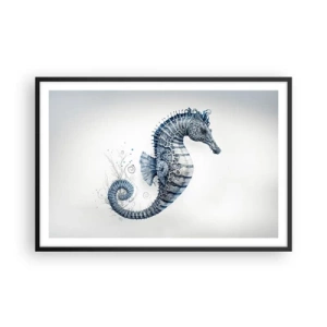 Affiche dans un cadre noir - Poster - Une subtile plaisanterie de la nature - 91x61 cm