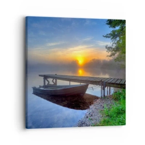 Impression sur toile - Image sur toile - Comment l'ordinaire se transforme en magie - 30x30 cm