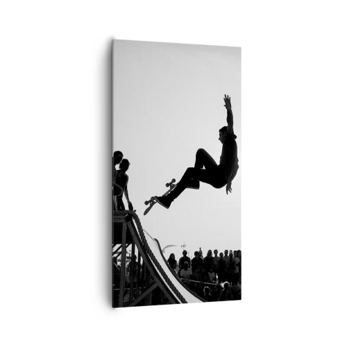 Impression sur toile - Image sur toile - Héros et spectateurs - 65x120 cm