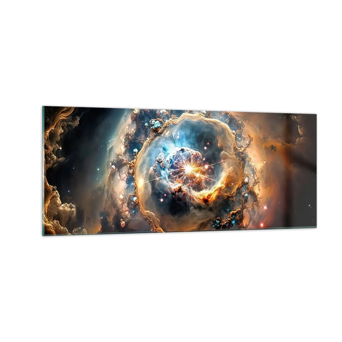 Impression sur verre - Image sur verre - Le début - 100x40 cm