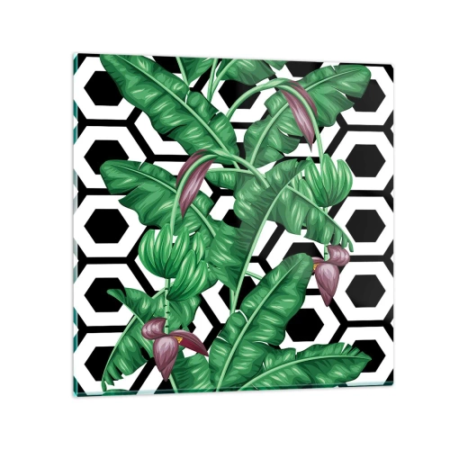 Impression sur verre - Image sur verre - Une composition symétrique par nature - 30x30 cm