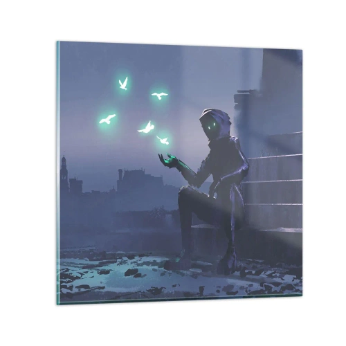 Impression sur verre - Image sur verre - La vie reviendra - 70x70 cm