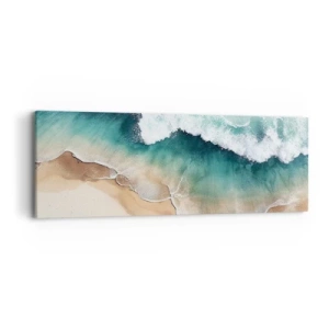 Impression sur toile - Image sur toile - La rencontre éternelle - 90x30 cm