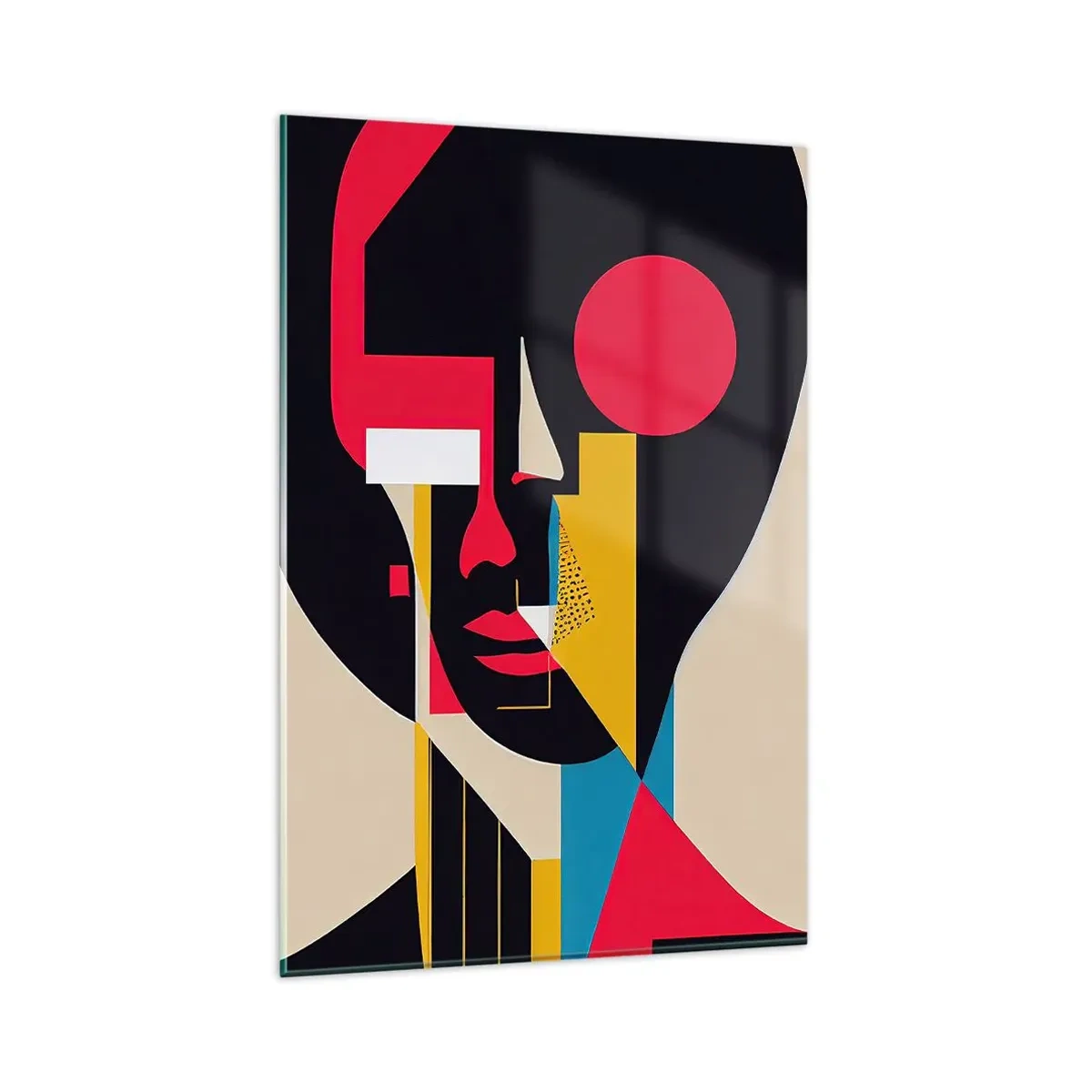 Impression sur verre - Image sur verre - Son monde intérieur - 80x120 cm