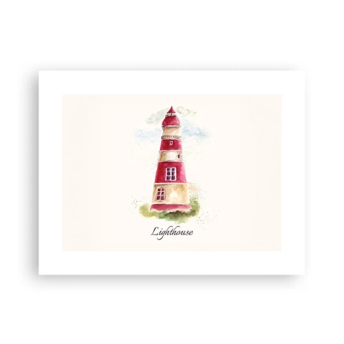 Affiche - Poster - Il y a toujours beau temps autour - 40x30 cm