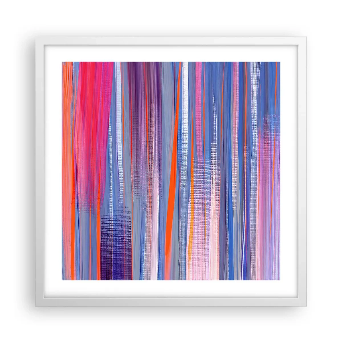 Affiche dans un cadre blanc - Poster - Ascension - 50x50 cm