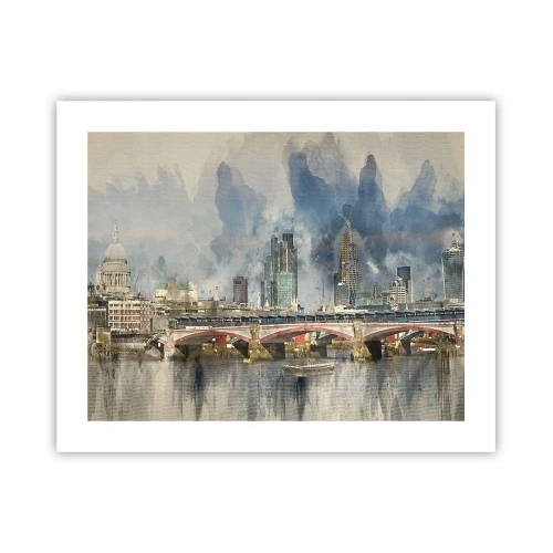Affiche - Poster - Londres dans toute sa splendeur - 50x40 cm