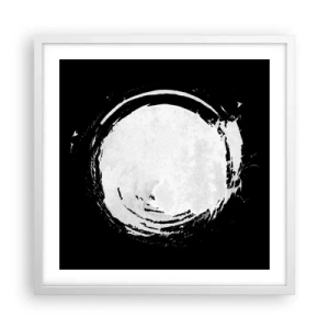 Affiche dans un cadre blanc - Poster - Belle sortie - 50x50 cm