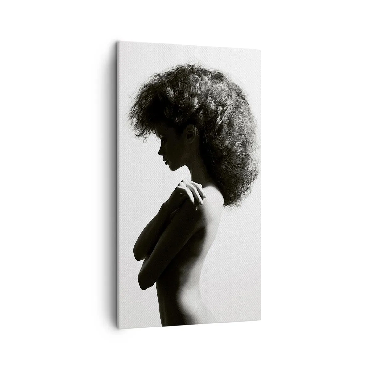 Impression sur toile - Image sur toile - Comme une fleur au bout d'une fine tige - 45x80 cm