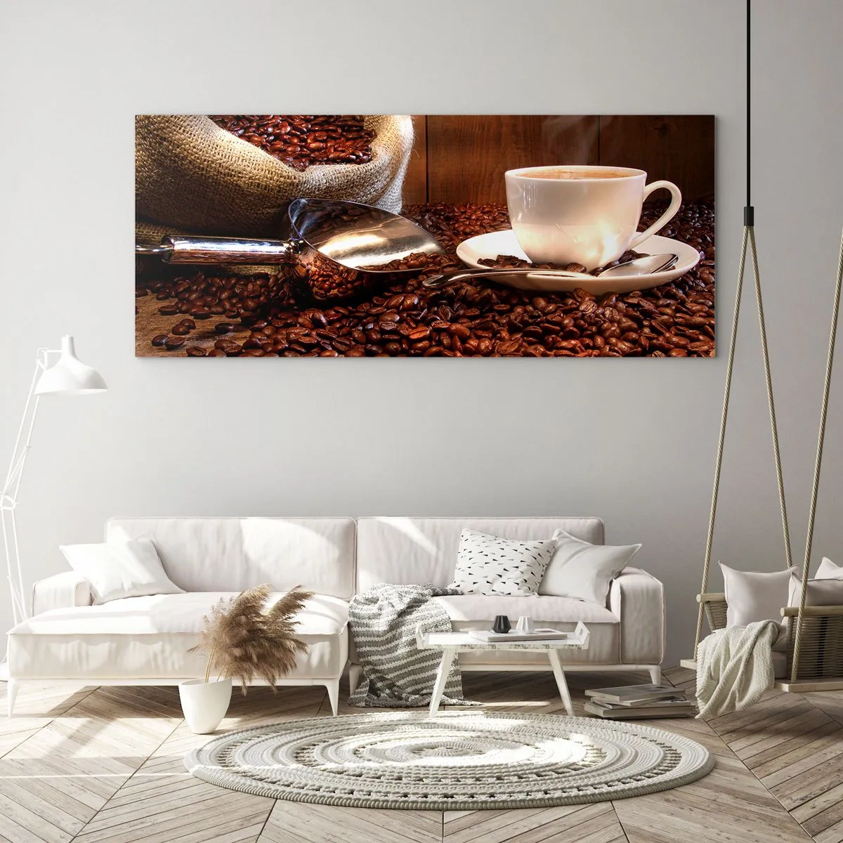 Impression sur verre - Image sur verre - Sentez-vous cette odeur? - 100x40 cm
