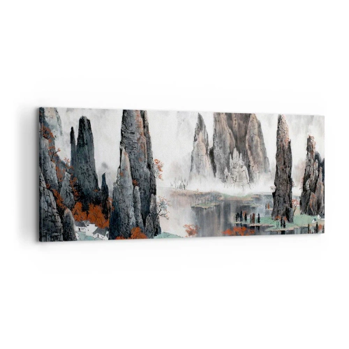Impression sur toile - Image sur toile - De puissants gardiens - 100x40 cm