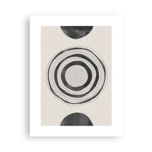 Affiche - Poster - Ce qui est important c'est ce qu'il y a entre les deux - 30x40 cm