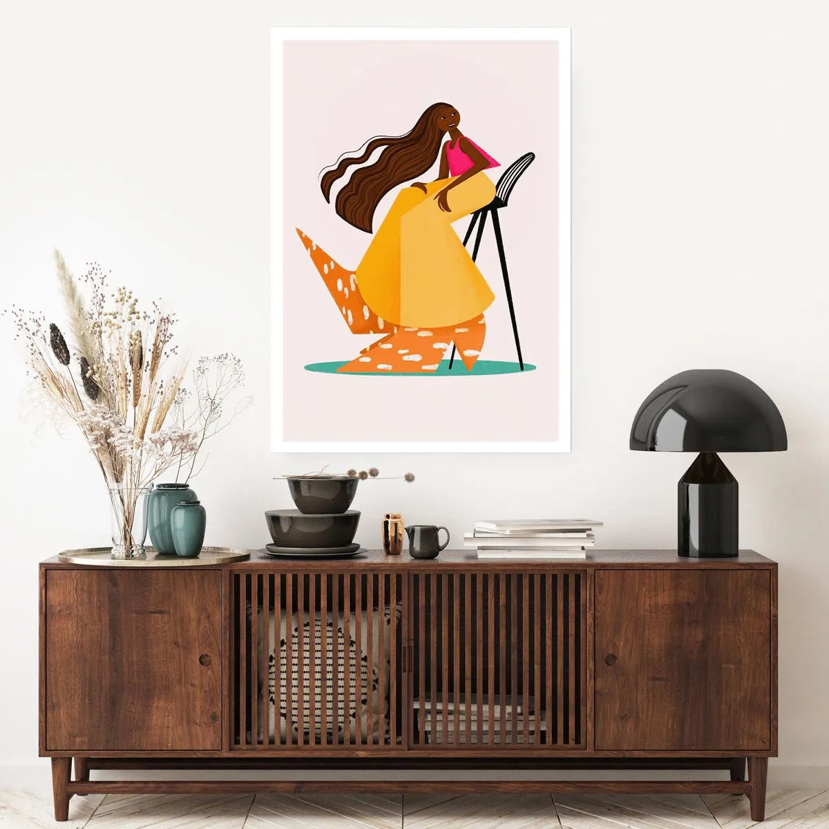 Affiche - Poster - La mode est aussi amusante - 30x40 cm