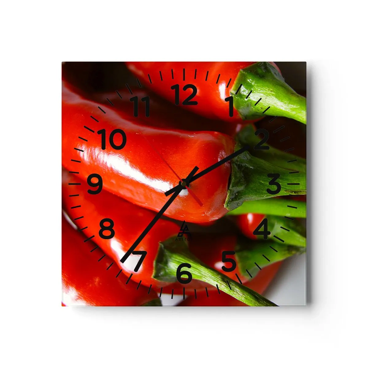 Horloge murale - Pendule murale - Juteux, brillant, lisse - 30x30 cm
