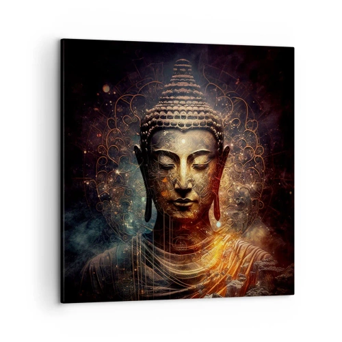 Impression sur toile - Image sur toile - Équilibre spirituel - 50x50 cm