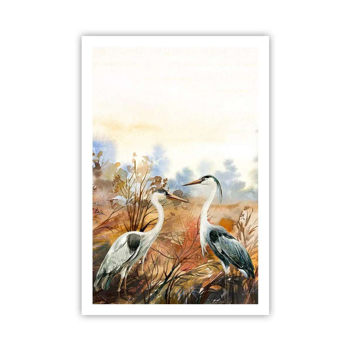 Affiche - Poster - Jusqu'où en automne ? - 61x91 cm