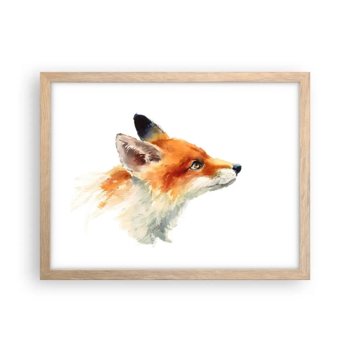 Affiche dans un chêne clair - Poster - Vous ne pouvez jamais être trop prudent - 40x30 cm