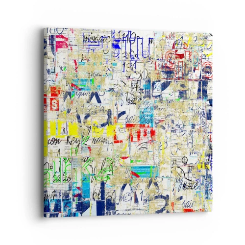 Impression sur toile - Image sur toile - Ca fait juste plaisir aux yeux - 40x40 cm