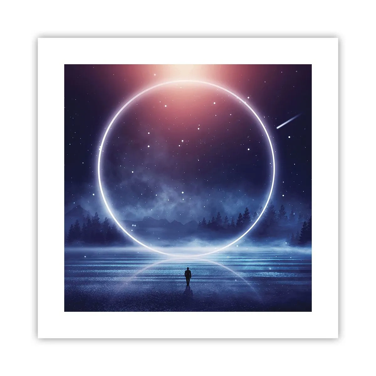 Affiche - Poster - Ils sont déjà là... - 40x40 cm