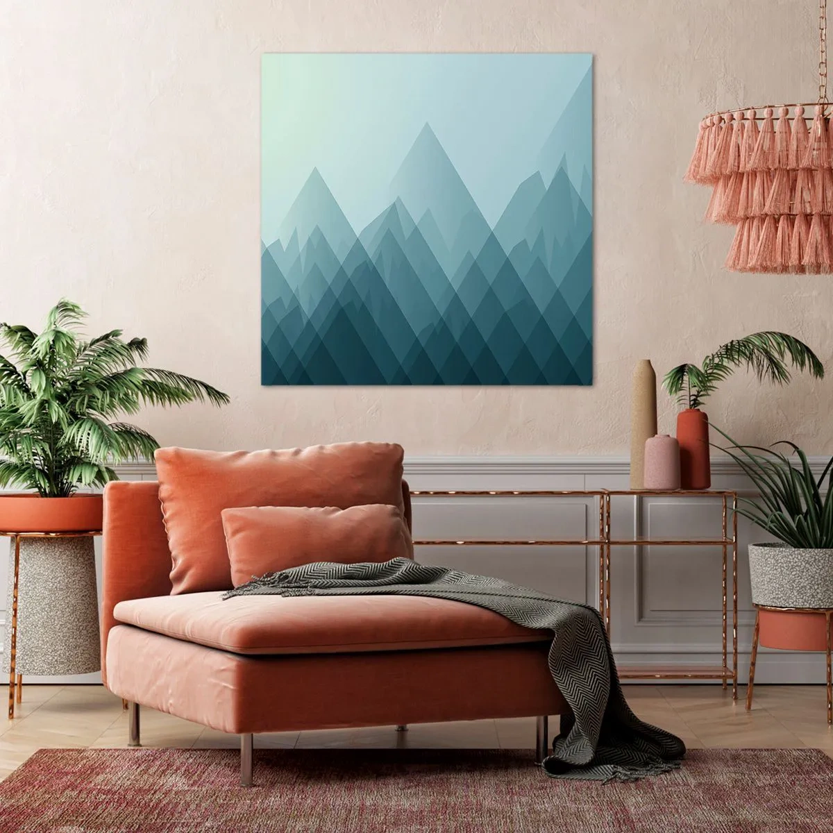 Impression sur toile - Image sur toile - Grand, plus grand, encore plus grand - 50x50 cm