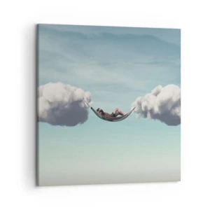 Impression sur toile - Image sur toile - Instant de bonheur - 50x50 cm