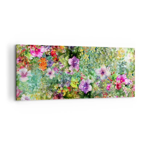 Impression sur toile - Image sur toile - En fleurs pour la perdition - 100x40 cm