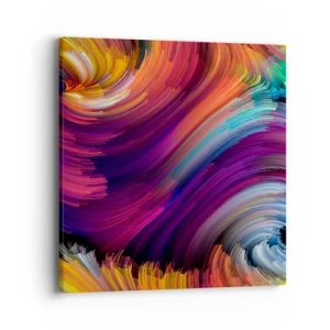 Impression sur toile - Image sur toile - Le début d'un nouveau monde - 40x40 cm