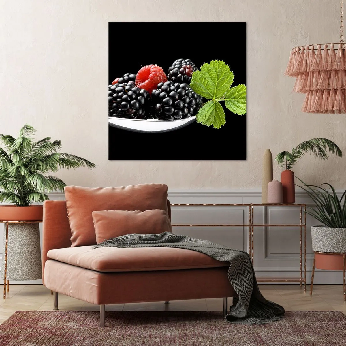 Impression sur toile - Image sur toile - Le goût de la fraîcheur - 50x50 cm